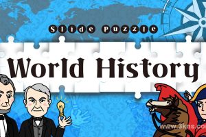 【美版】拼图世界历史 .Slide Puzzle World History