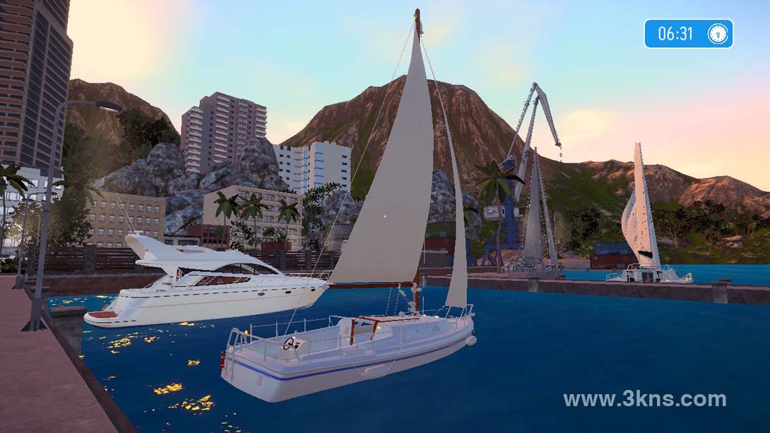 【港版】游艇天堂大亨:码头港口停车模拟器 .Yacht Haven Tycoon: Marina Port Parking Simulator截图