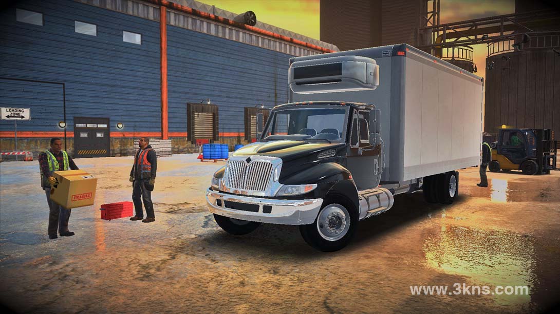 【美版】卡车模拟器3D:城市配送 .Truck Simulator City Delivery截图