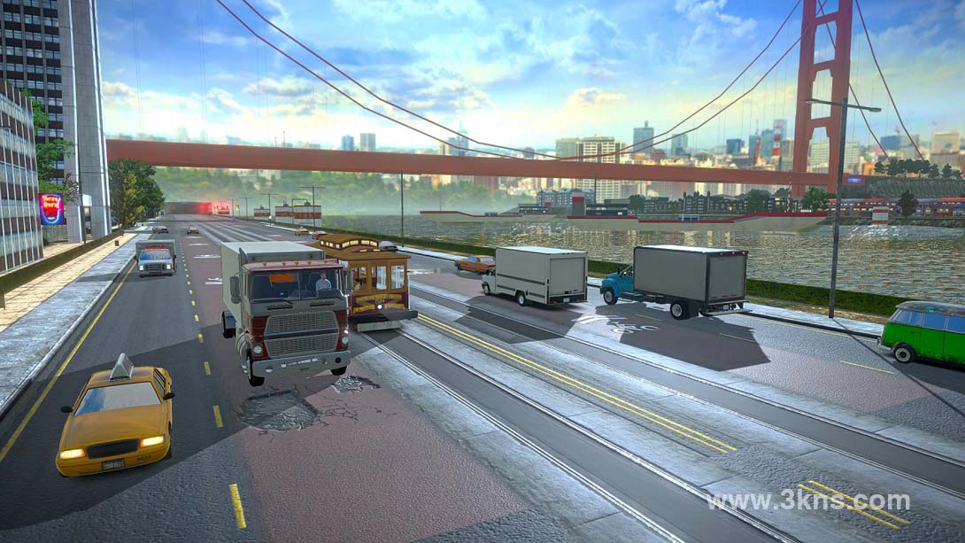 【美版】卡车模拟器3D:城市配送 .Truck Simulator City Delivery截图