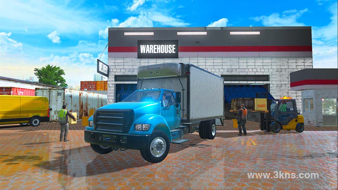 【美版】卡车模拟器3D:城市配送 .Truck Simulator City Delivery截图