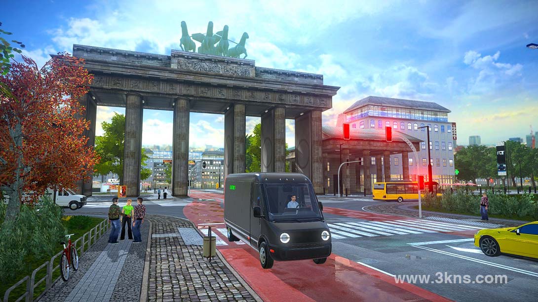 【美版】卡车模拟器3D:城市配送 .Truck Simulator City Delivery截图