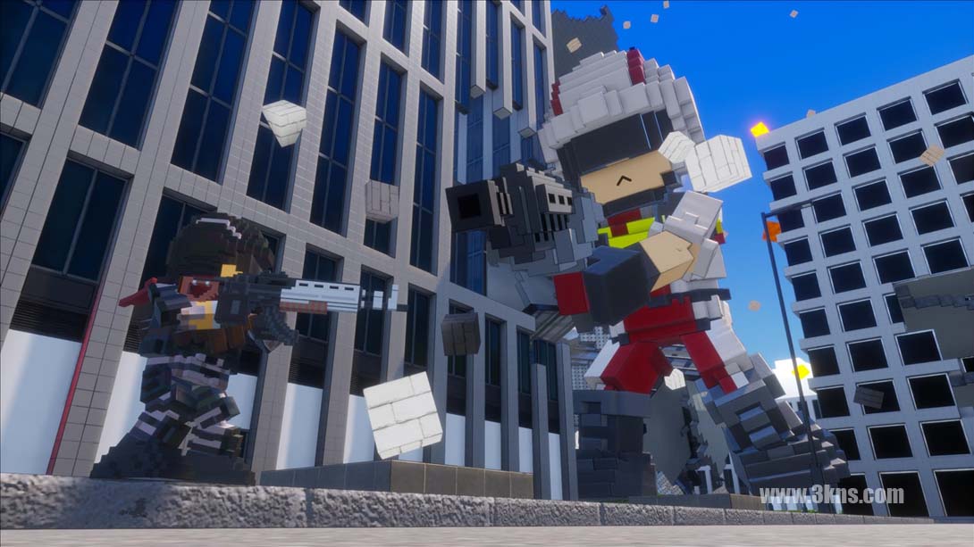 【港版】地球再次变四方?数码方块地球防卫军2 .EARTH DEFENSE FORCE WORLD BROTHERS 2截图