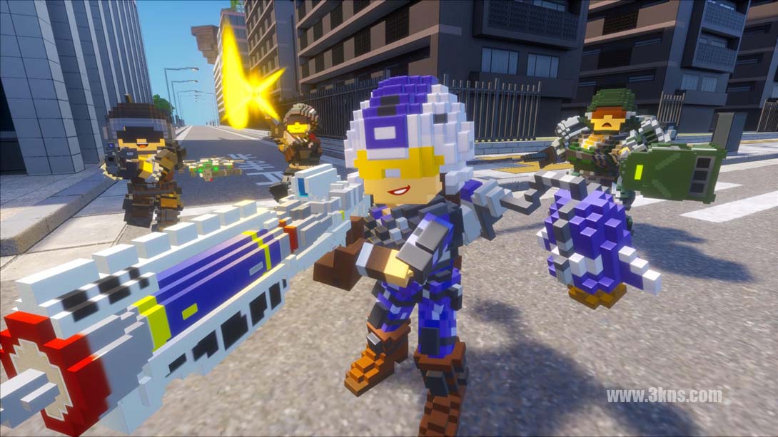 【港版】地球再次变四方?数码方块地球防卫军2 .EARTH DEFENSE FORCE WORLD BROTHERS 2截图