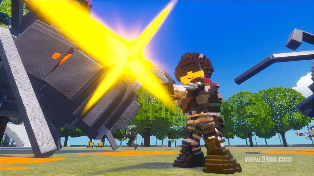 【港版】地球再次变四方?数码方块地球防卫军2 .EARTH DEFENSE FORCE WORLD BROTHERS 2截图
