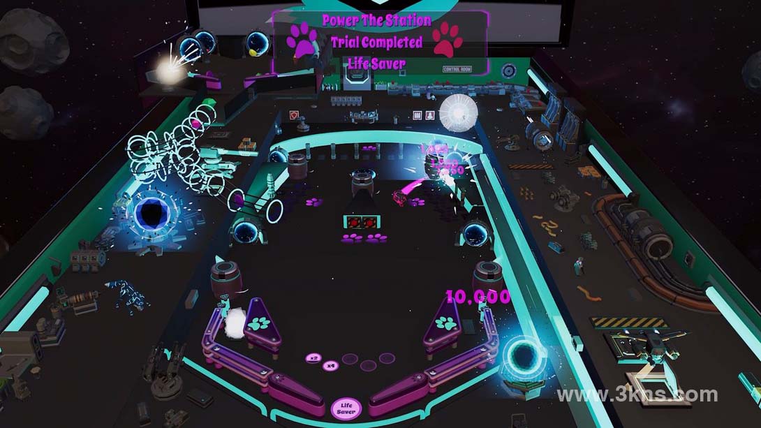 【美版】浣熊 Roxy 的弹子球恐慌 .Roxy Raccoon's Pinball Panic截图