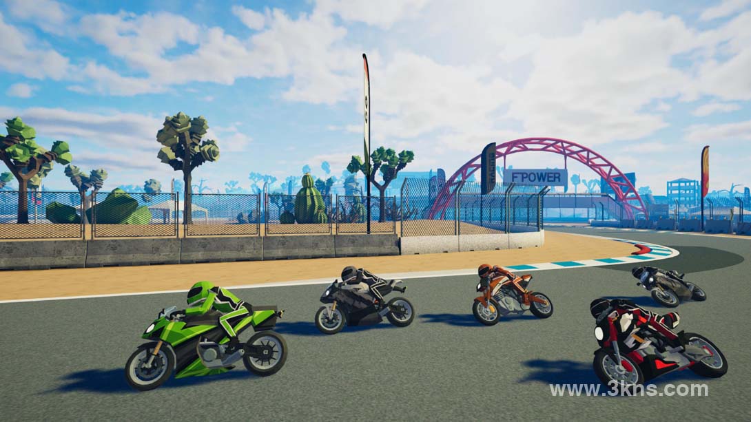 【美版】香椿路:超级摩托车 .Toon Roads : Superbike截图
