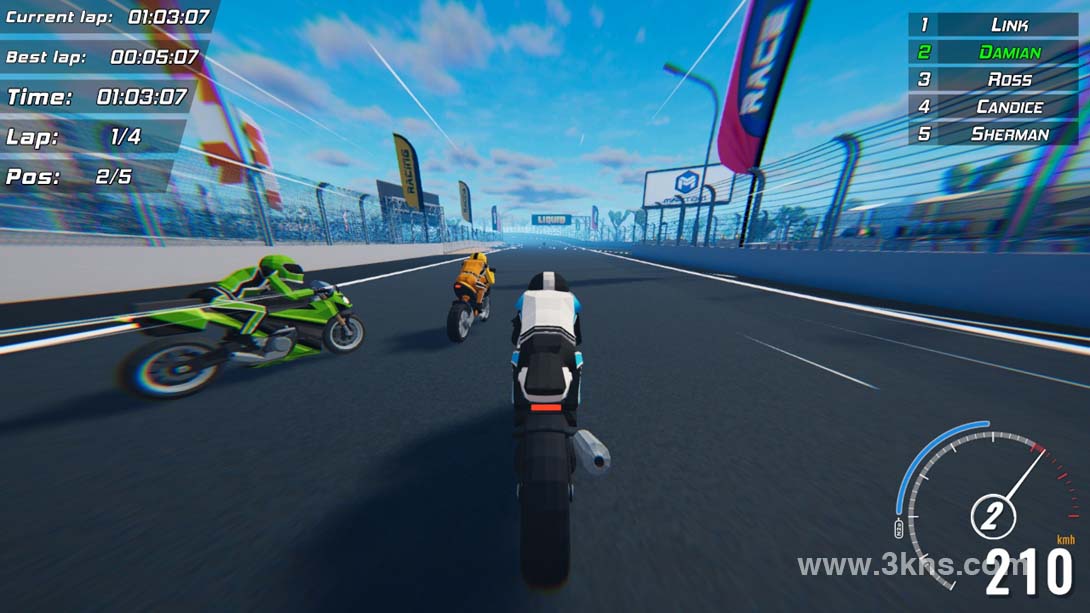 【美版】香椿路:超级摩托车 .Toon Roads : Superbike截图